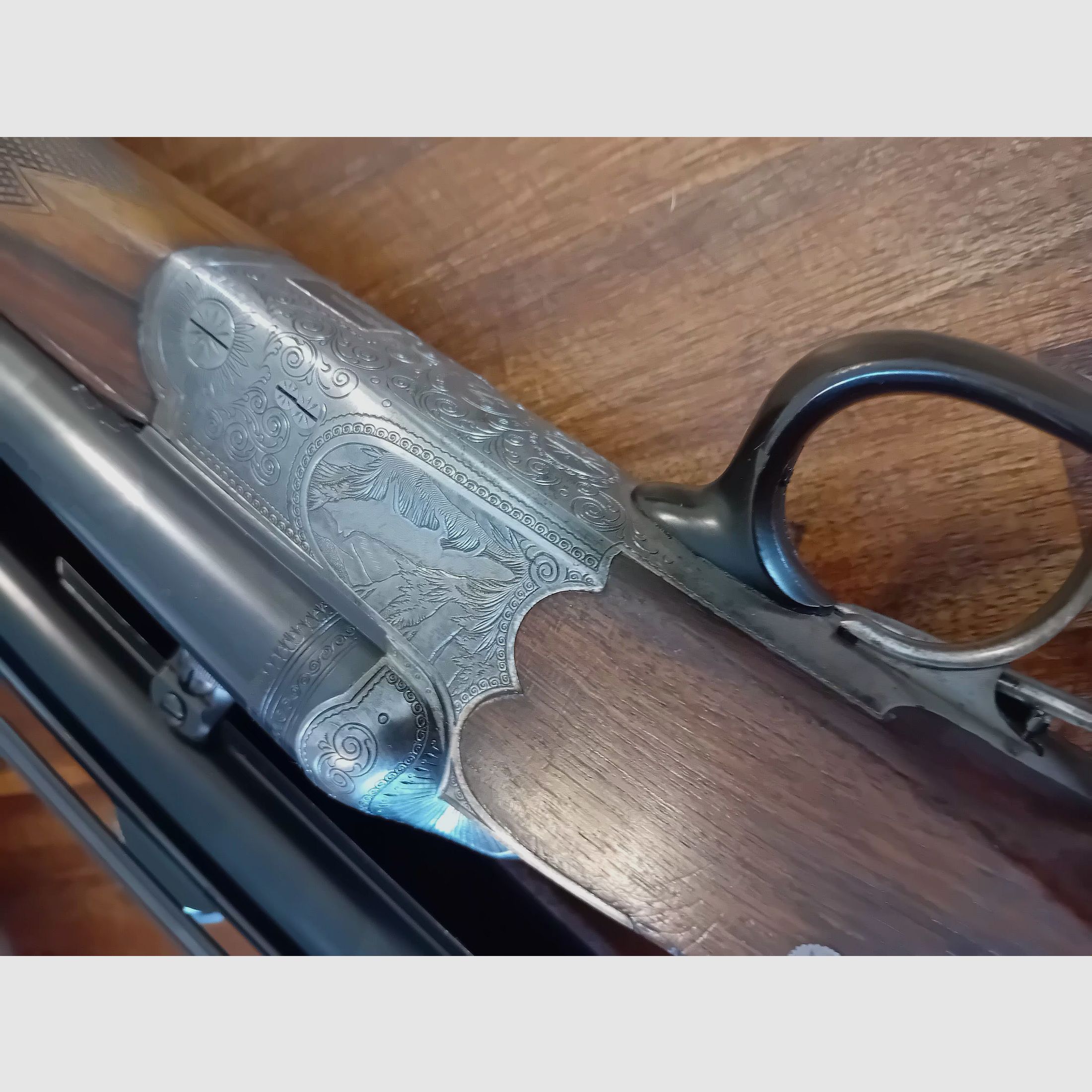 Sauer und Sohn Drilling/ Beretta S 687 Bockflinte 