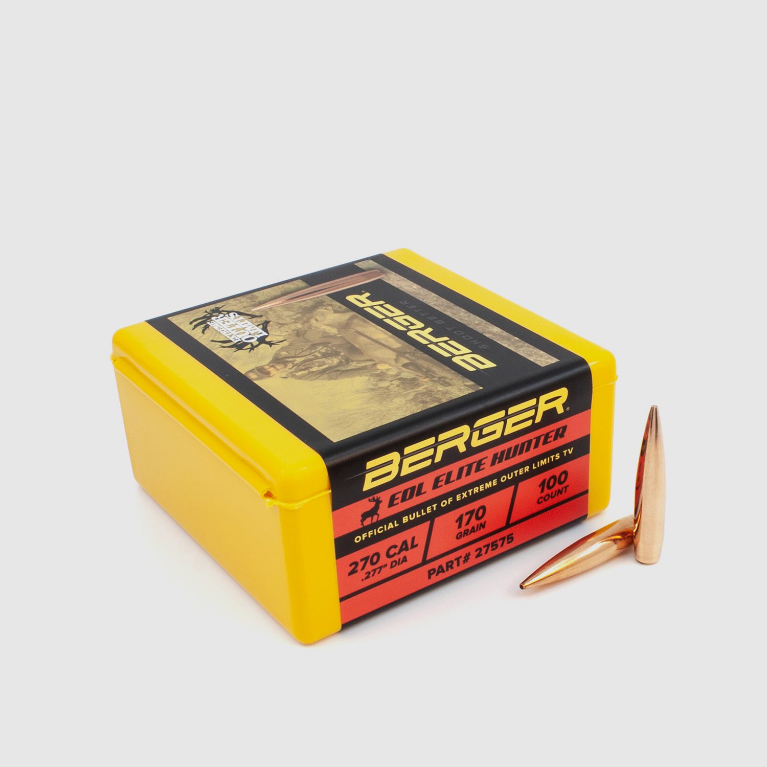 Berger Geschoss .270 EOL Elite Hunter 170GR 100 Stück