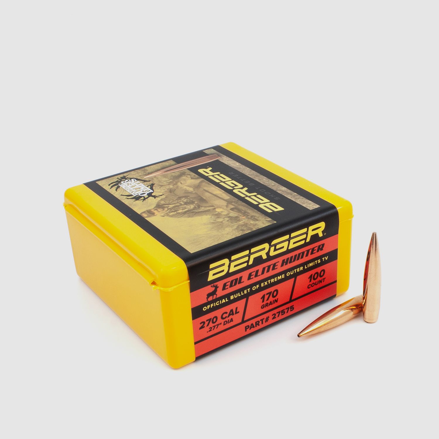 Berger Bullet .270 EOL Elite Hunter 170GR 100 Pieces
