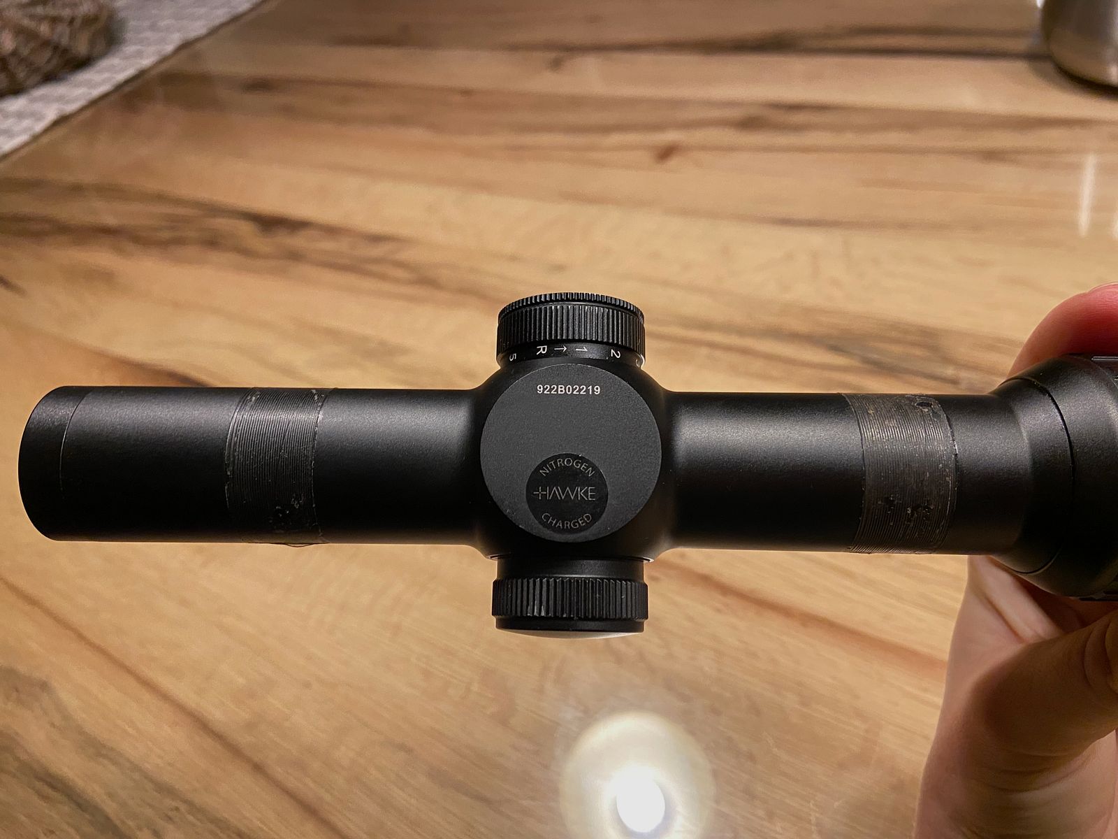 As good as new 1-8x24 riflescope driven hunt scope
