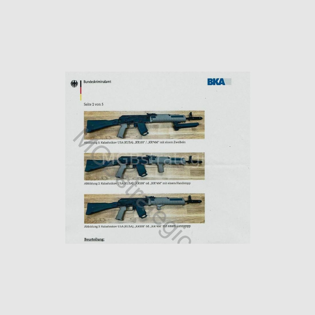 sportlich zugelassen! Kalashnikov USA KR103 mit Klappschaft 7,62x39 System AK47 AKM AK74 zivile Version AK103