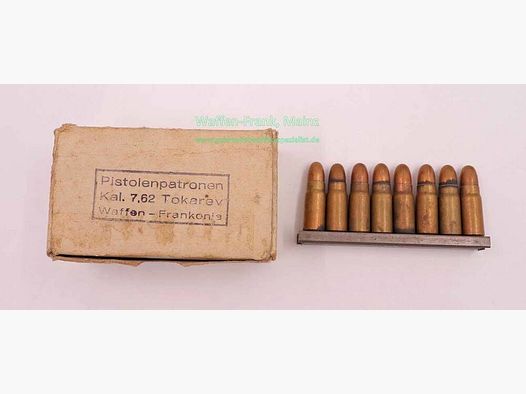 Tschechisch - unbekannt Pistolenmunition 7,62Tokarev
