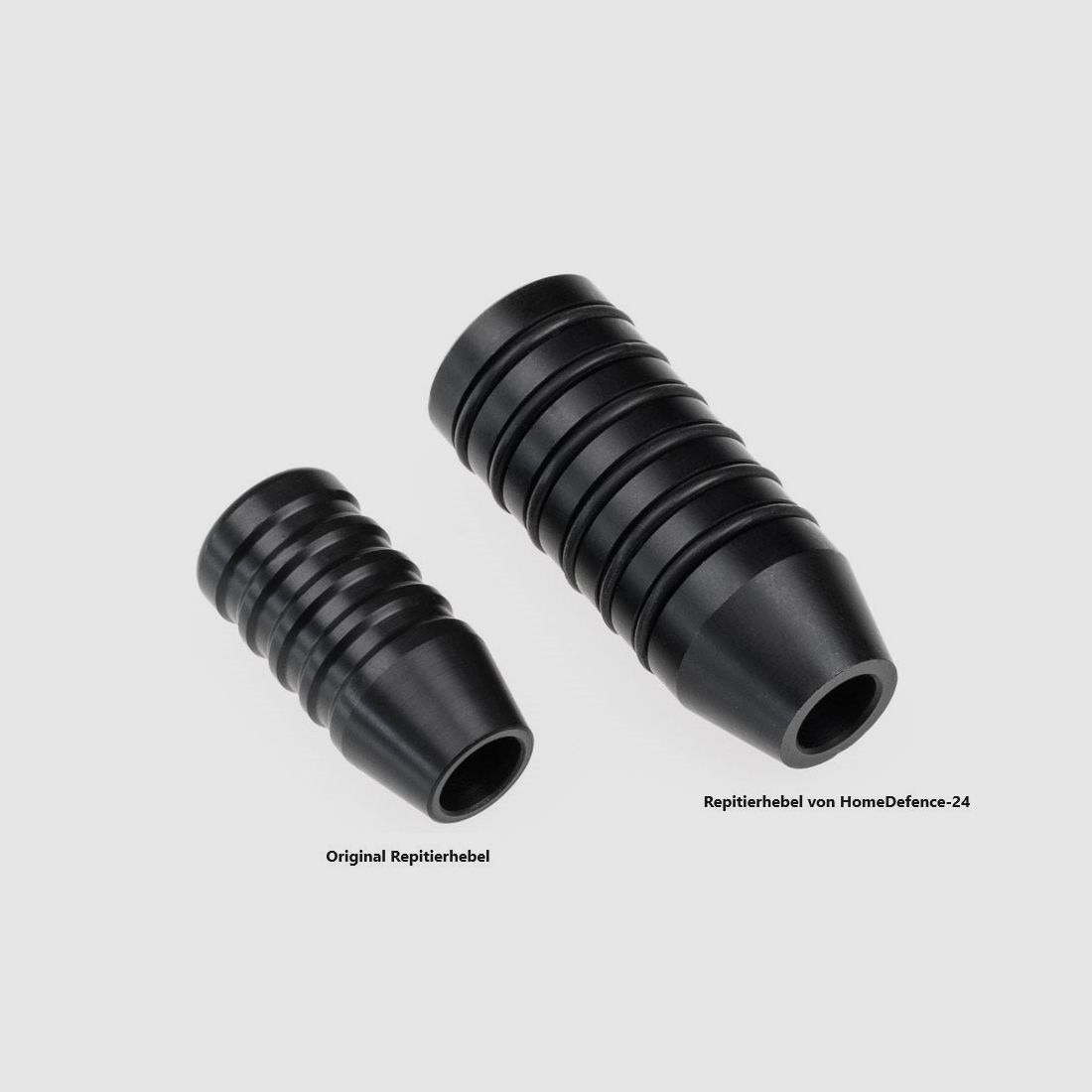 Repitier Lever | XXL | Repitierhebel | HP MAX 1 | HP MAX 2 | CNC ALU | schwarz eloxiert