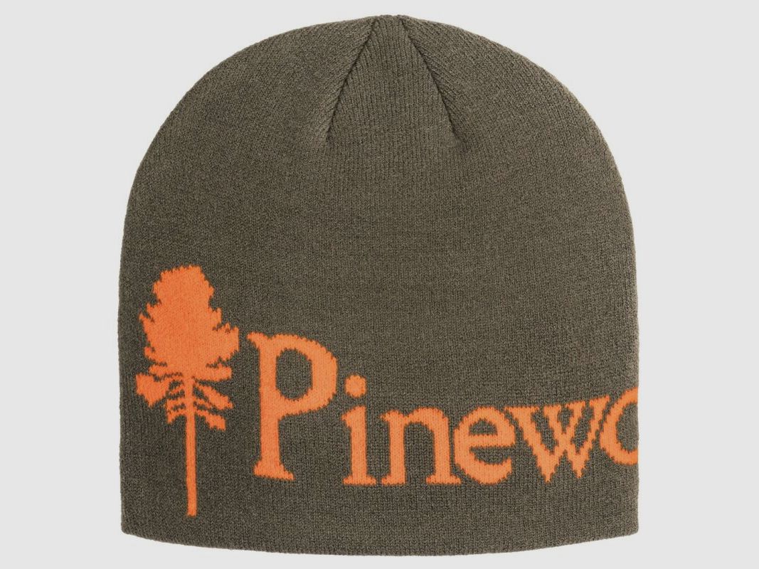 Pinewood Beanie grün/orange
