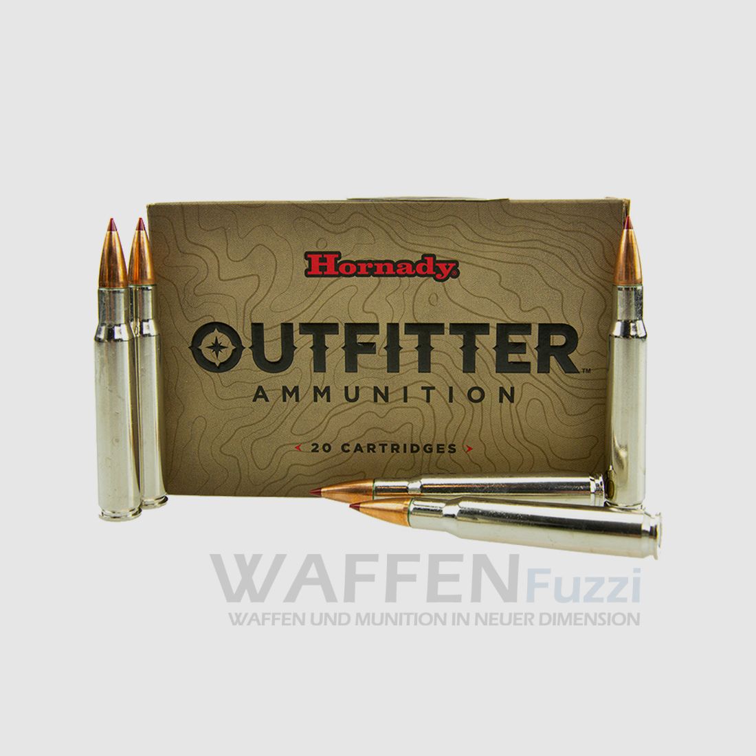 Hornady Outfitter .308 Win 165gr CX 20 Schuss