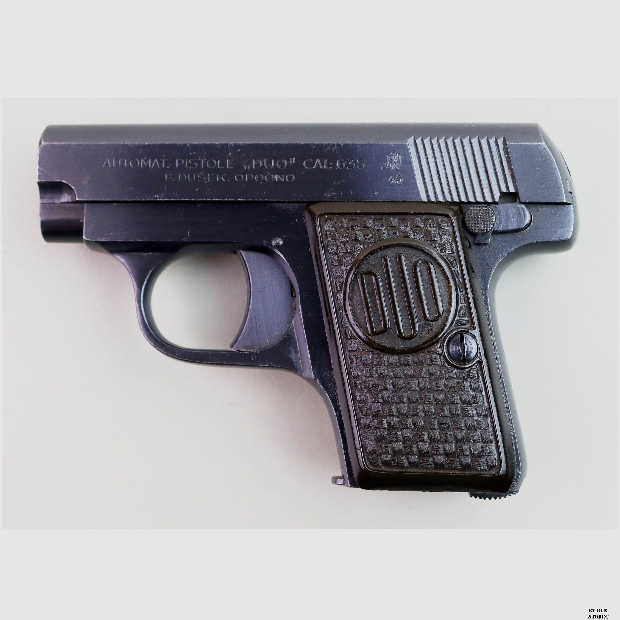 Pistolet Frantik Dušek mod. DUO cal. 6,35 mm n° de série 129884, image 1 sur 7
