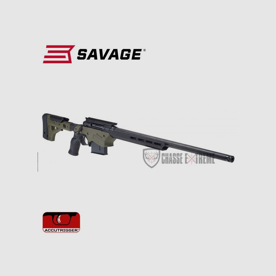 Carabine SAVAGE Axis II Precision 22" cal 308 Win, image 2 sur 3