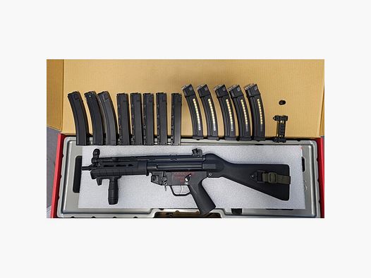 MP5 S-AEG Begadi CORE EFCS / Mosfet, PRO HopUp & 30K Mamba Motor. Joule 1,5