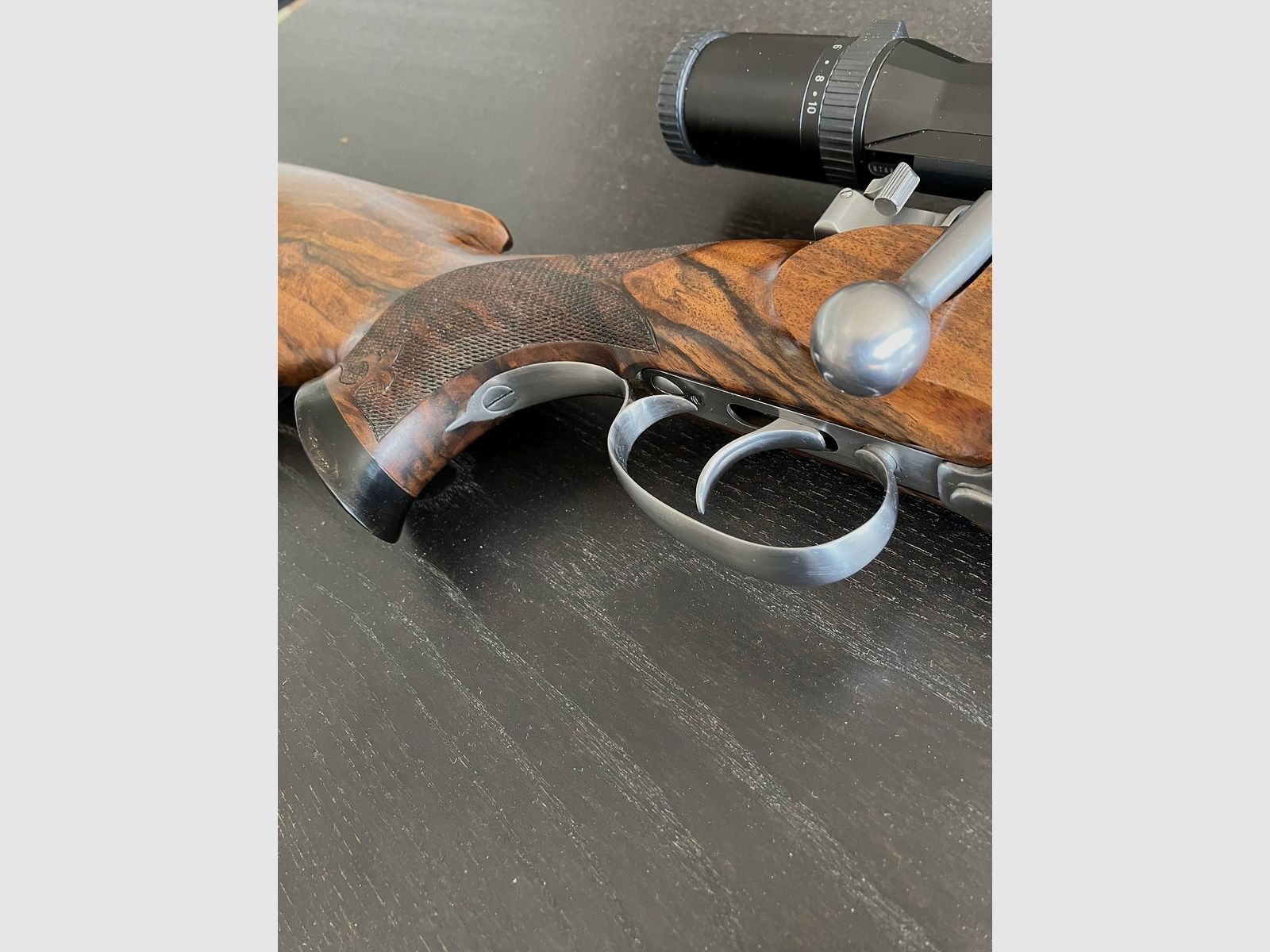 Einzigartiger Custom Mauser M98 8x64S „Kurpfalzstutzen“ Hansjoachim Hensel