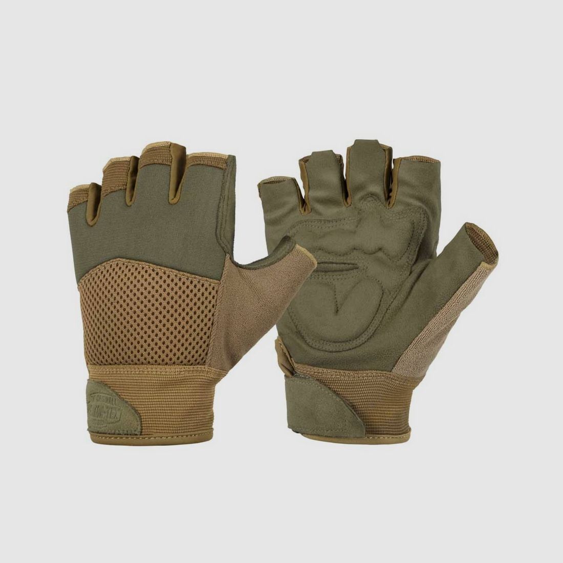 HELIKON-TEX HALF FINGER GLOVES OLIVE/COYOTE