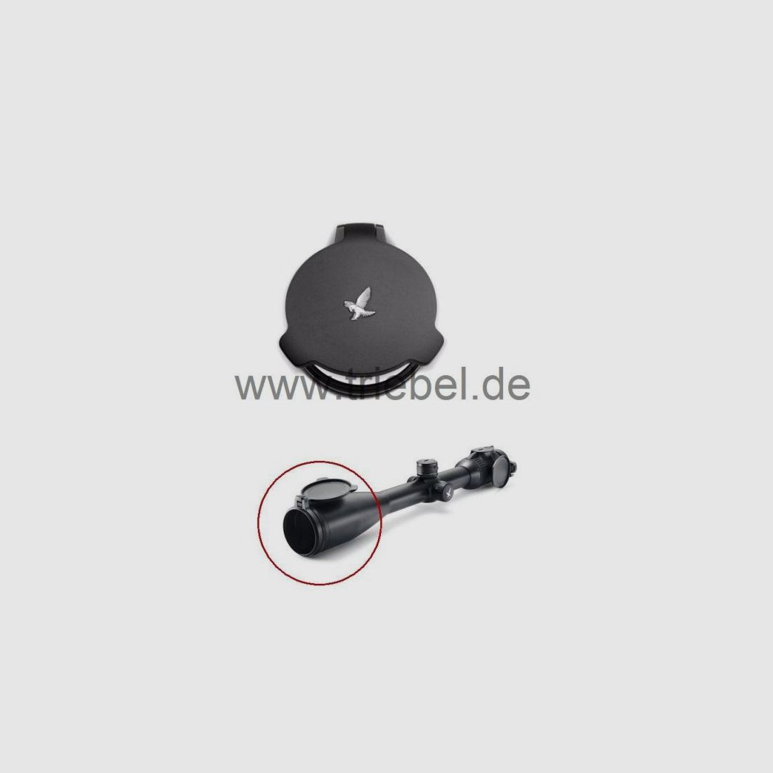 SWAROVSKI Zubehör für Zielfernrohre Objektivdeckel 50 mm SLP-O-50 f. Z8i, Z6(i), Z5, Z3, X5(i)