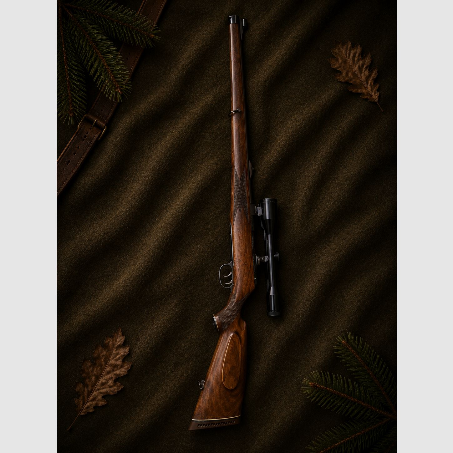 Repetierbüchse Stutzen Krico mit Zeiss 6x42