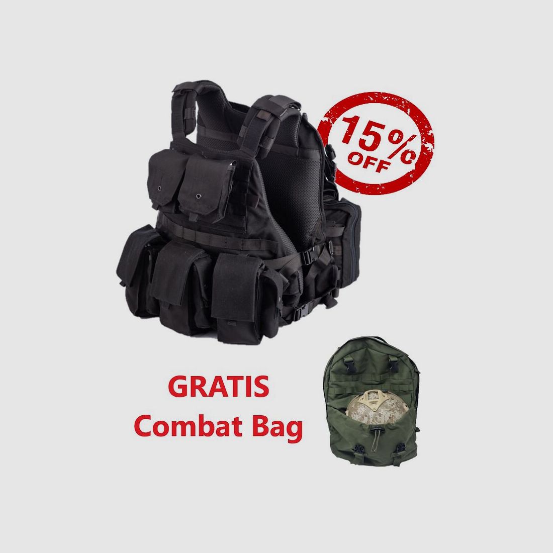 Giubbotto antiproiettile Masada Classe III A