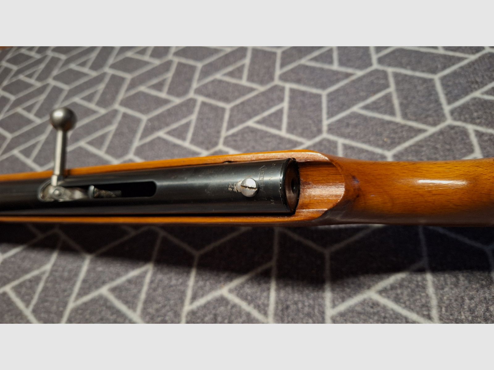 Haenel Suhl 310 DDR-GST Luftgewehr mit Magazin!