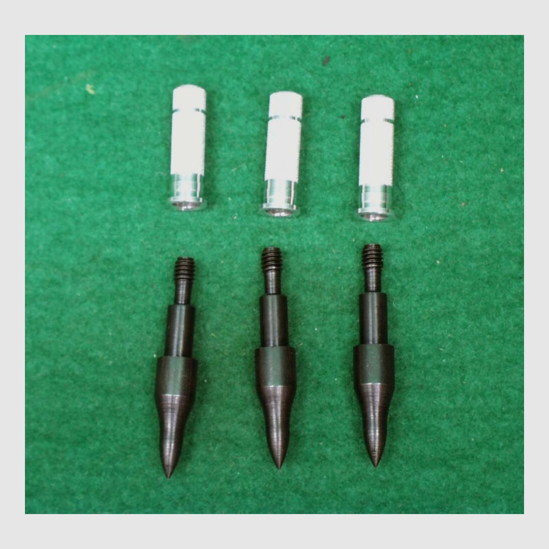 Predator Carbon-Pfeile grau