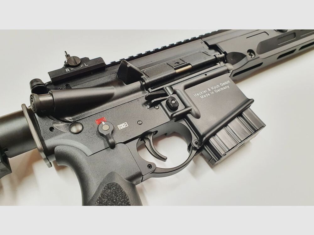 Heckler&Koch MR223 A3 Slimline 14.5" SPORT special edition, black .223Rem Black BKA notice