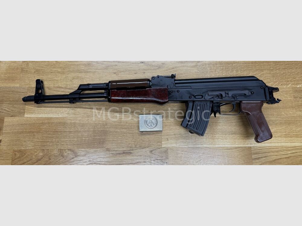 Original NVA MPi KMS-72 attachments - WBP Jack - semi-automatic rifle 7.62x39 MGBs Retro version - bayonet can be mounted - Made in Poland - AKM AK47 AK74 system - MPi KMS 72 style