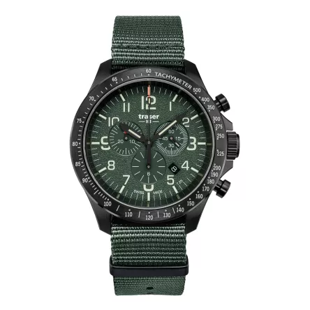 Zegarek Traser P67 Officer Pro Chrono Green, zdjęcie 1 z 6