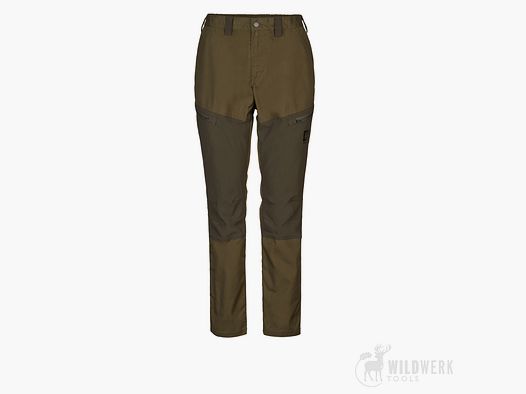 Härkila Fjell Pantalones Mujer, oliva/Willow green