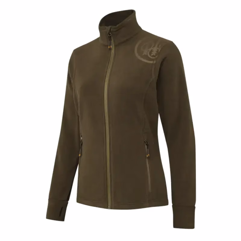 Beretta Women's Fleece HP Logo full zip
