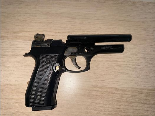 Ekol Firat Magnum pistola de fogueo 9 mm P.A.K. – Oro
