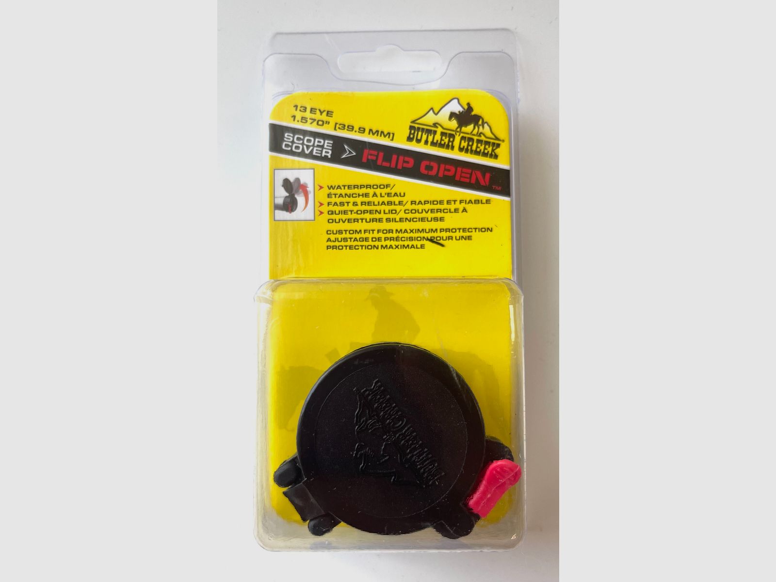 Couverture de lunette à ouverture basculante Butler Creek MO20130 Okular Klappdeckel pour ZF 13 EYE 39,9mm