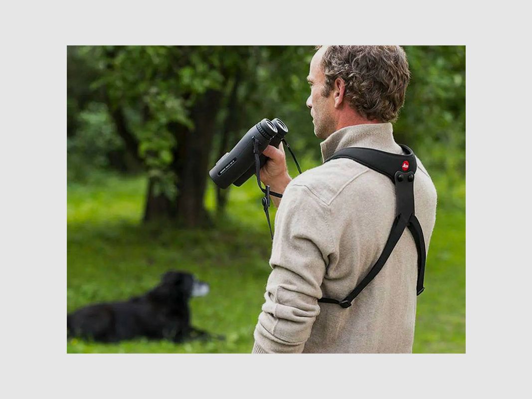LEICA – BINOCULAR STRAP SPORT IN NEOPRENE | BLACK, image 2 of 2