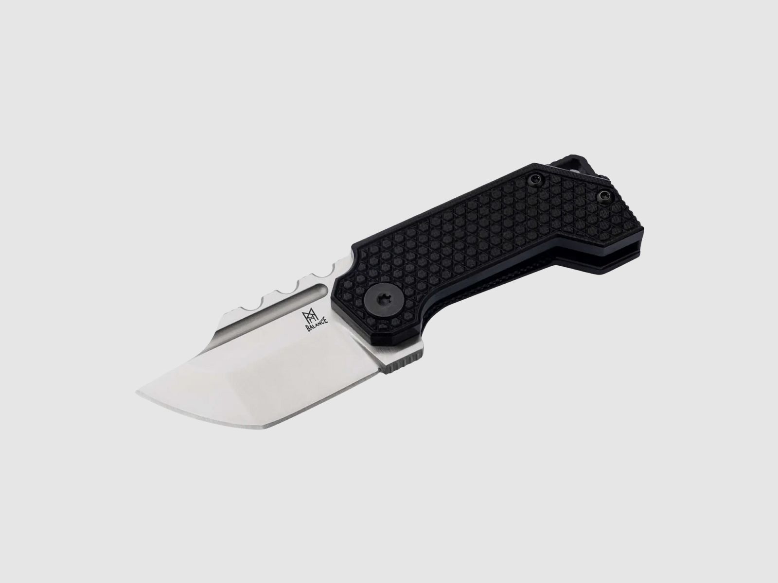 Cuchillo plegable Nano Thunrar negro de Midgards