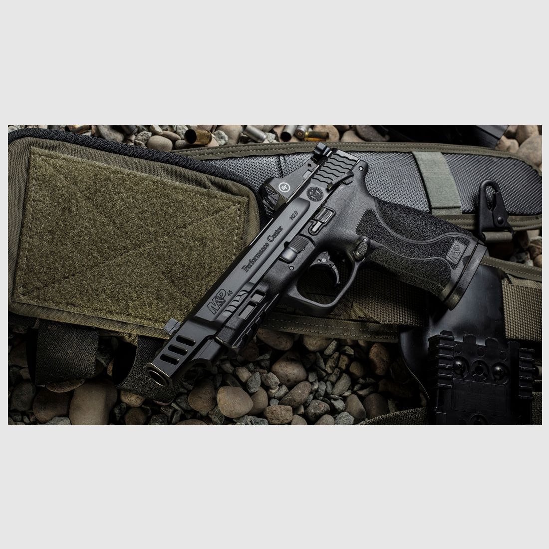 Pistola Smith & Wesson M&P45 'Performance Center' C.O.R.E. 5.6' .45ACP Brunita, immagine 2 di 5