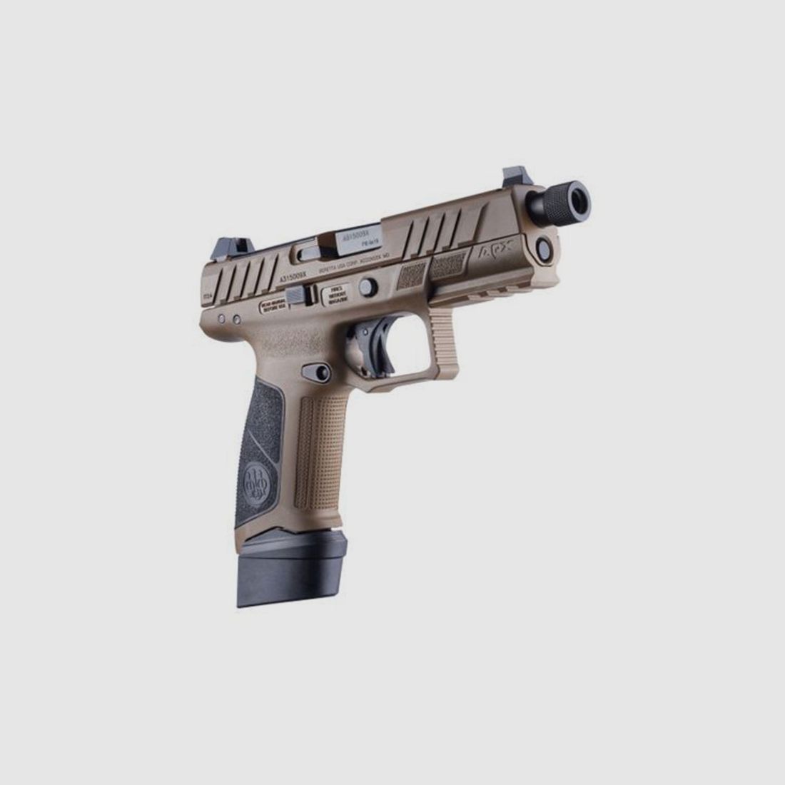 PISTOLA – BERETTA – APX A1 TACTICAL FDE | 9×19, immagine 3 di 4