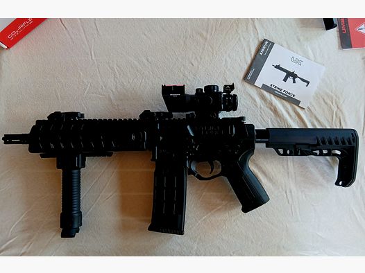 Strike Force Umarex 4,5 BB Blowback Co2 + Garantie + Accessoires - Prix à débattre
