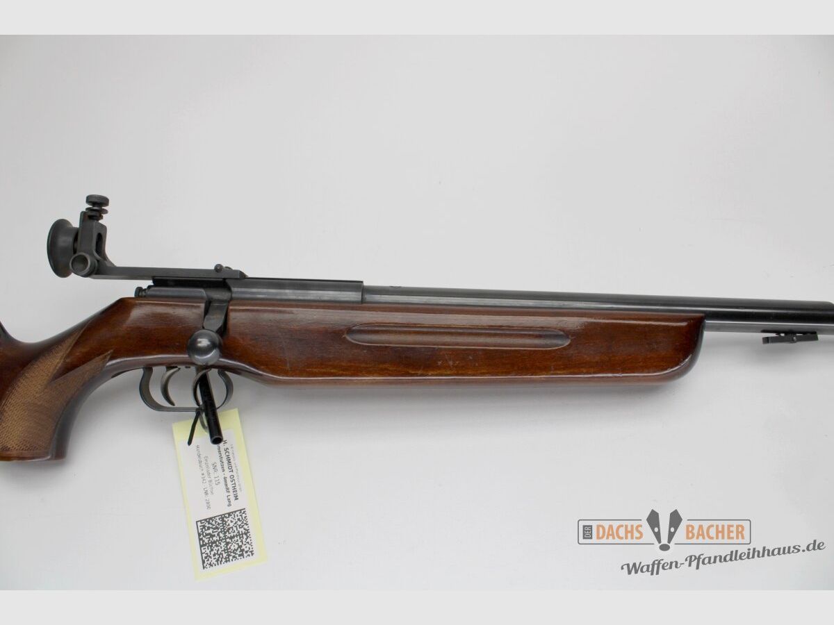 Zimmerstutzen Schmidt Kal. 4mm RF lang mit Diopter