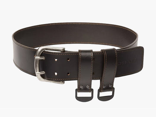 Chevalier Ledergürtel Hundeführer Leather Brown