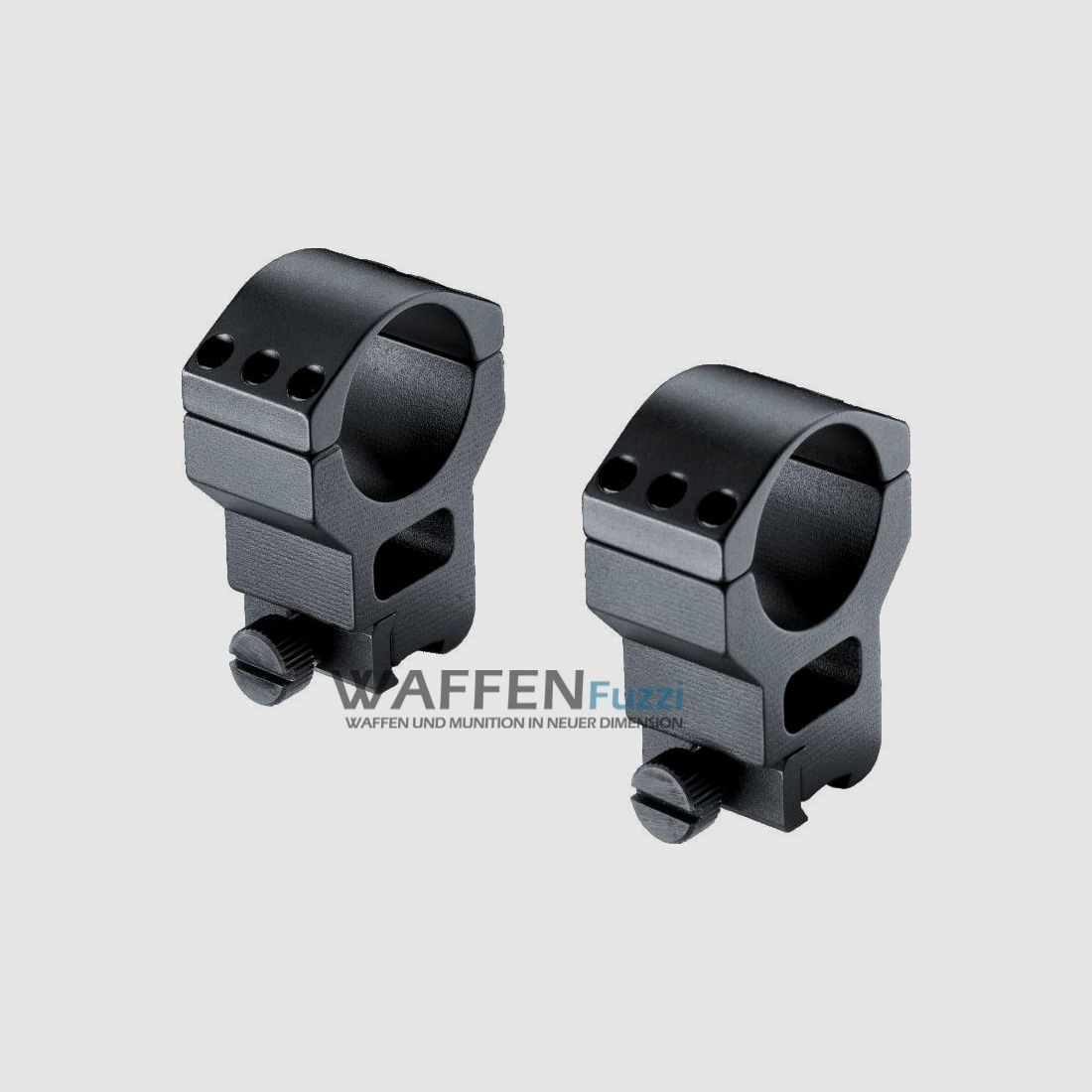 Montage Walther pour rail de 22 mm hauteur de selle 19 mm