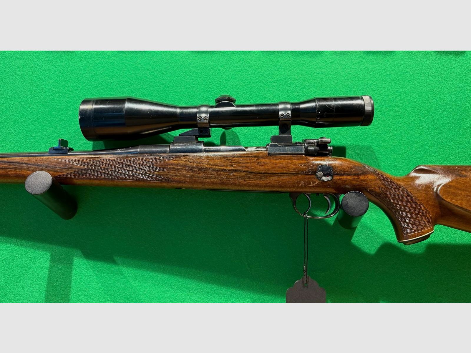 Mauser Stutzen 98 (Mauser-Werke Oberndorf) 7x64 & Zeiss 2,5-10x52, immagine 5 di 10