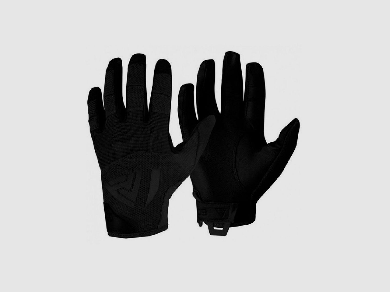 DIRECT ACTION Hard Gloves, Black, L