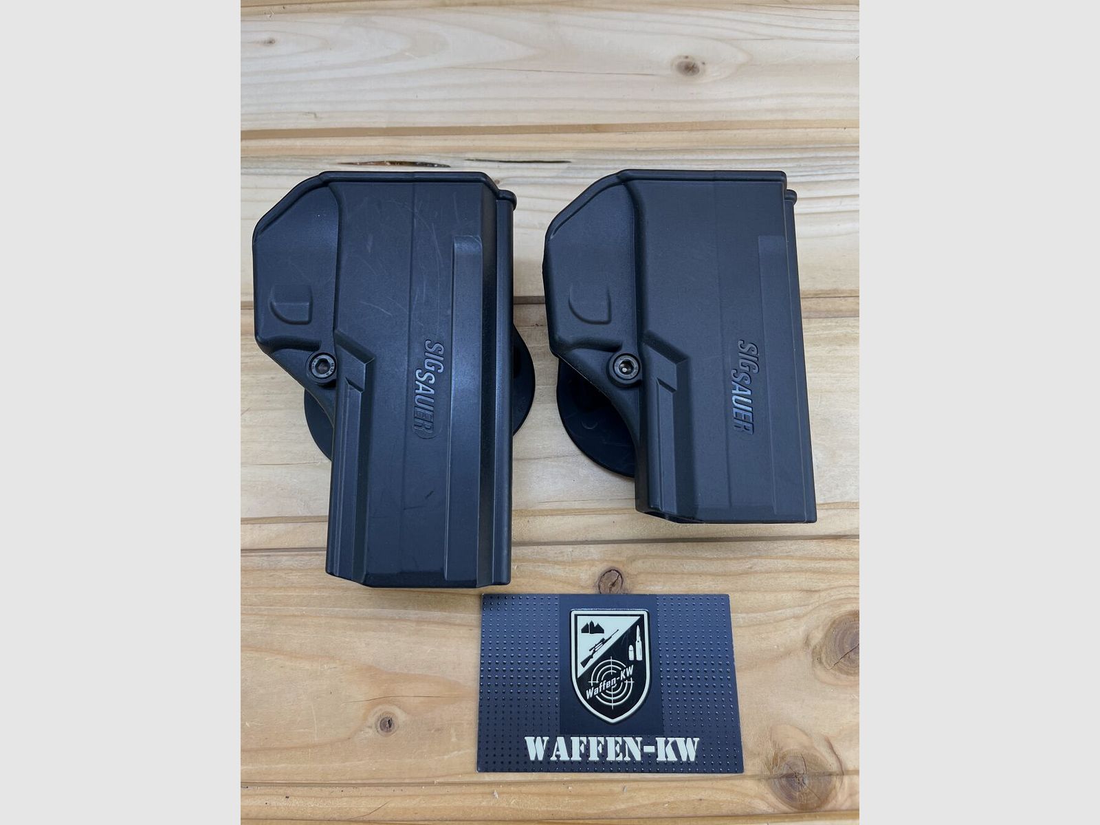 SIG Sauer P320 FullSize avec 3x chargeurs, mallette, drapeau de sécurité et 2x holsters 9mmLuger
