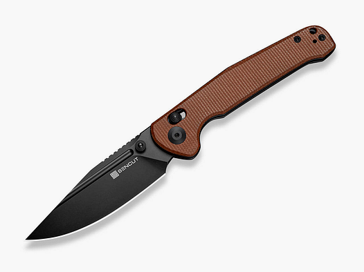 Sencut Glenspar Micarta Brown