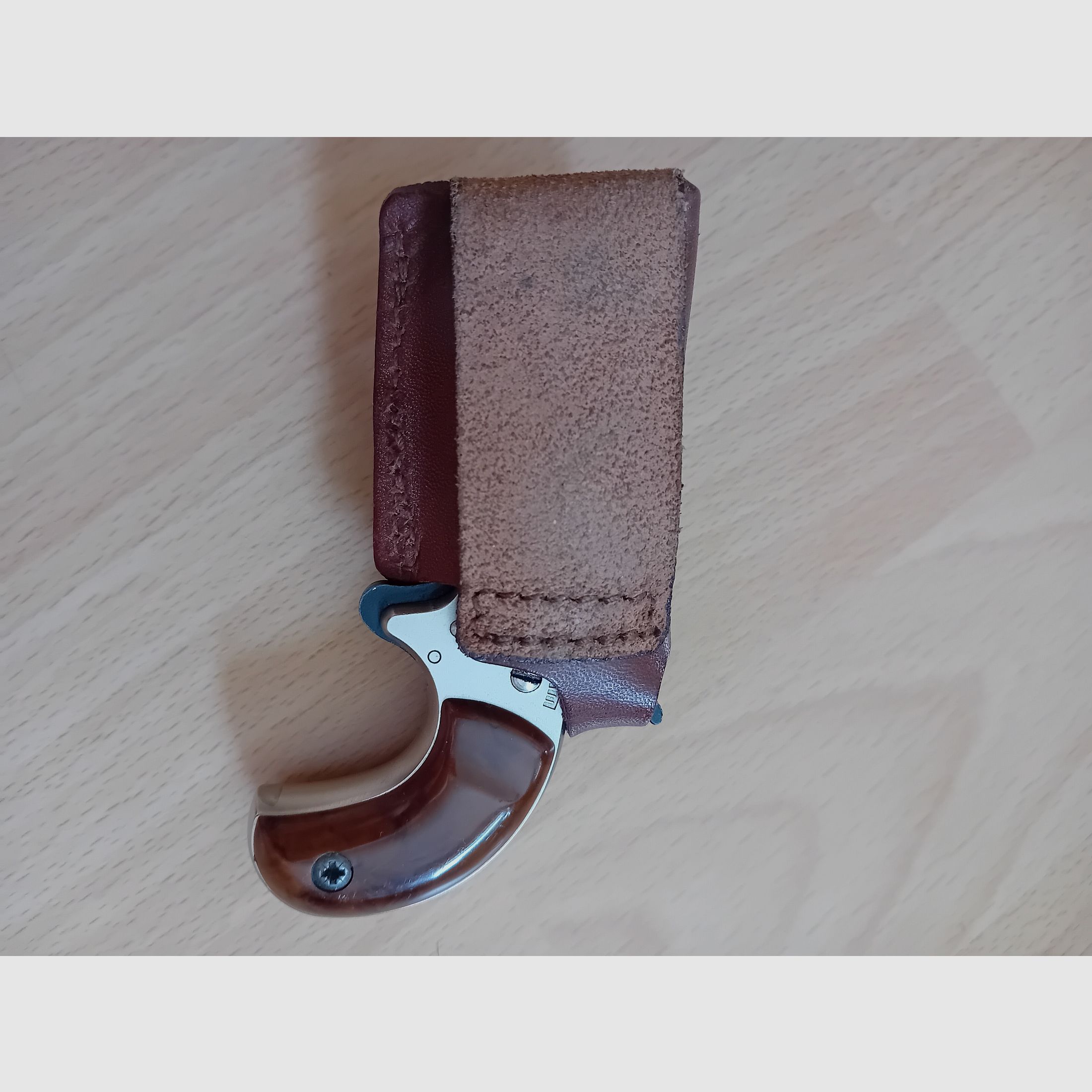 Schreckschuss-Revolver Röhm Little Joe in .22mm knall, vernickelt, Versand frei