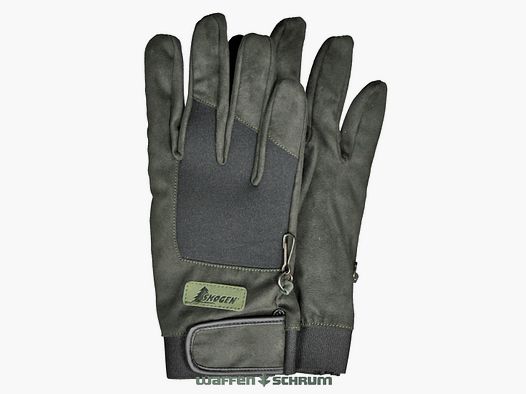 Skogen Jagdhandschuhe Cacciatore Oliv