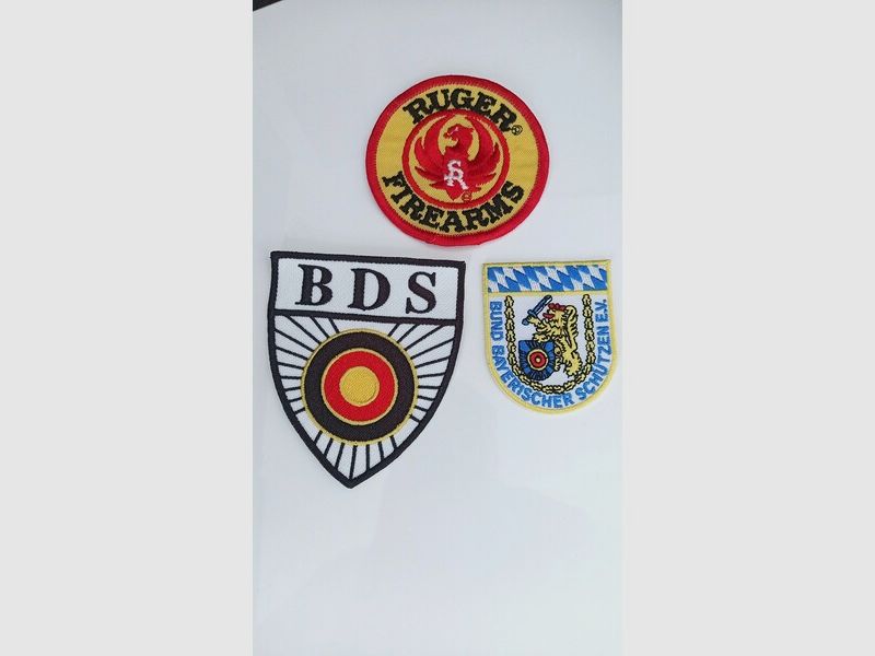 Aufnäher BDS und Ruger