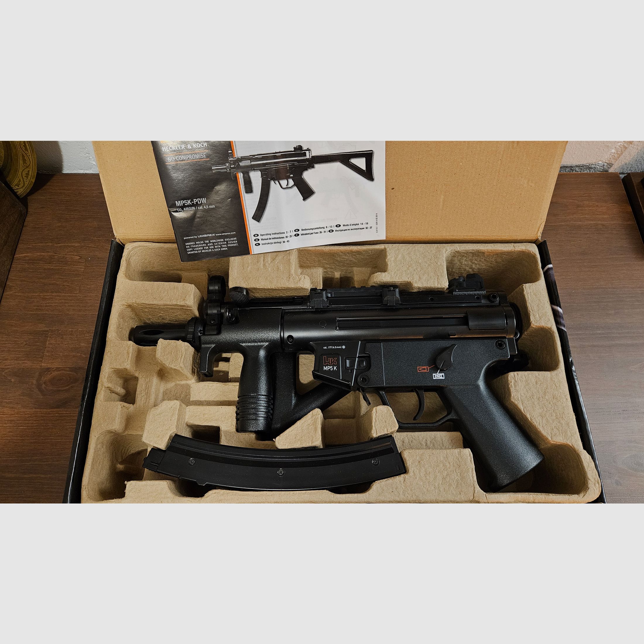 Heckler & Koch HK MP5 K-PDW 4,5 mm (.177) BB, CO₂, < 3,0 J / UMAREX luchtgeweer