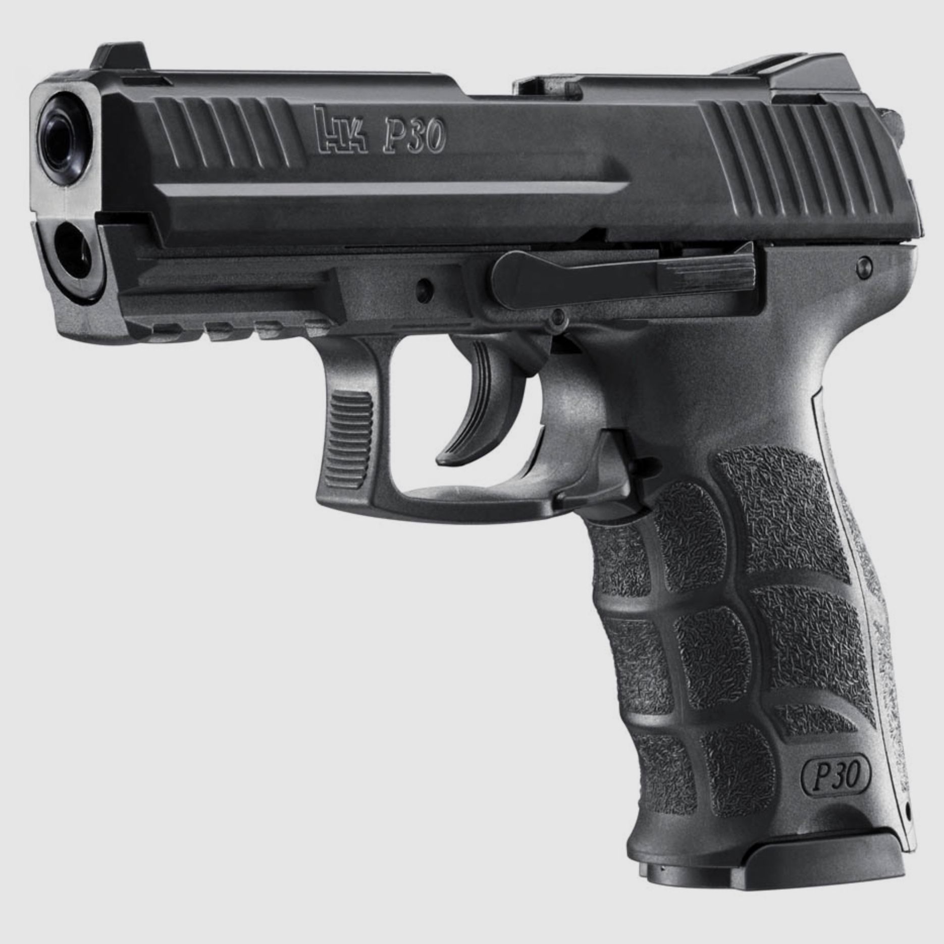 Umarex 302.02.00 Heckler & Koch P30 9 mm P.A.K. Schwarz Schreckschusswaffe Pyro