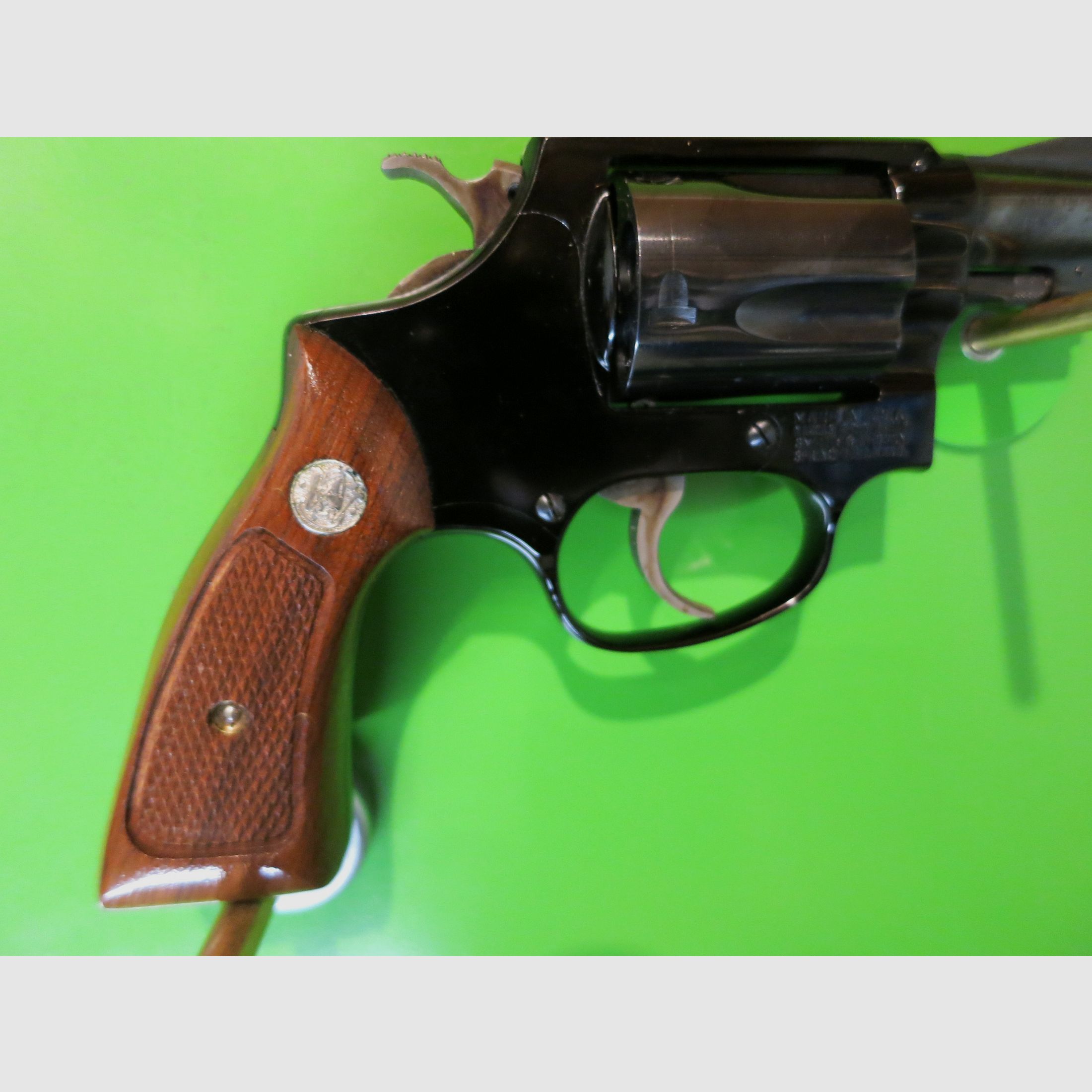 Smith&Wesson Mod. 37 Airweight CTG, .38 Special, 2" loop, jager/verzamelaar, als nieuw   #54-