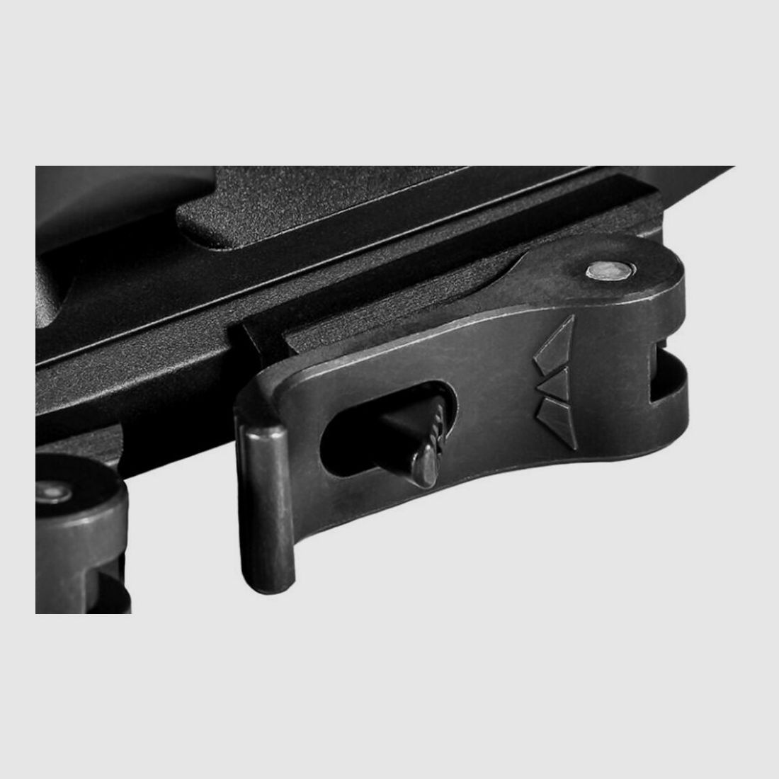 Montage Warne QD X-SKEL - monobloc 34mm Weaver Noir