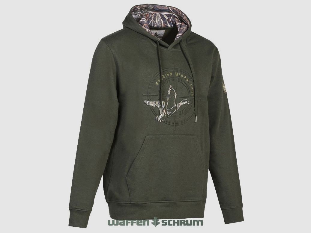 Percussion Sweatshirt Passion Migrateurs Khaki