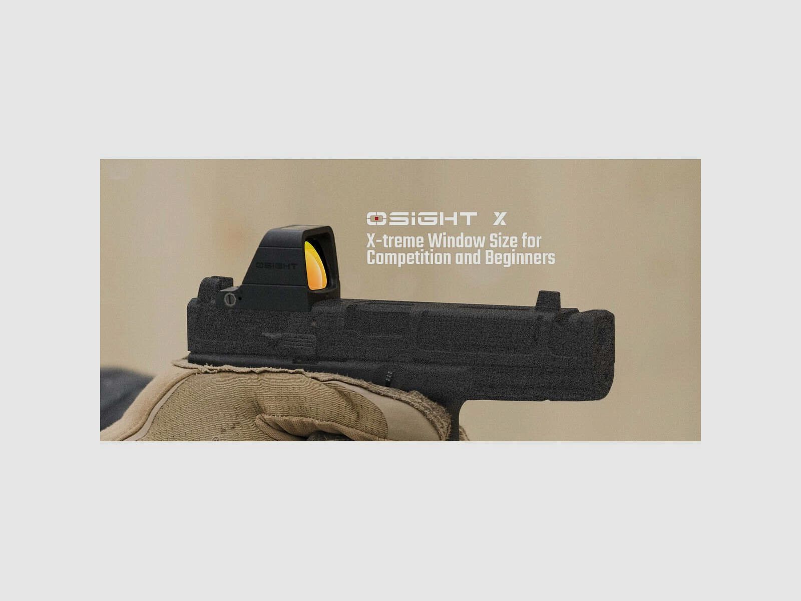 Osight® X 3 MOA red dot sight reflexvizier, afbeelding 2 van 15
