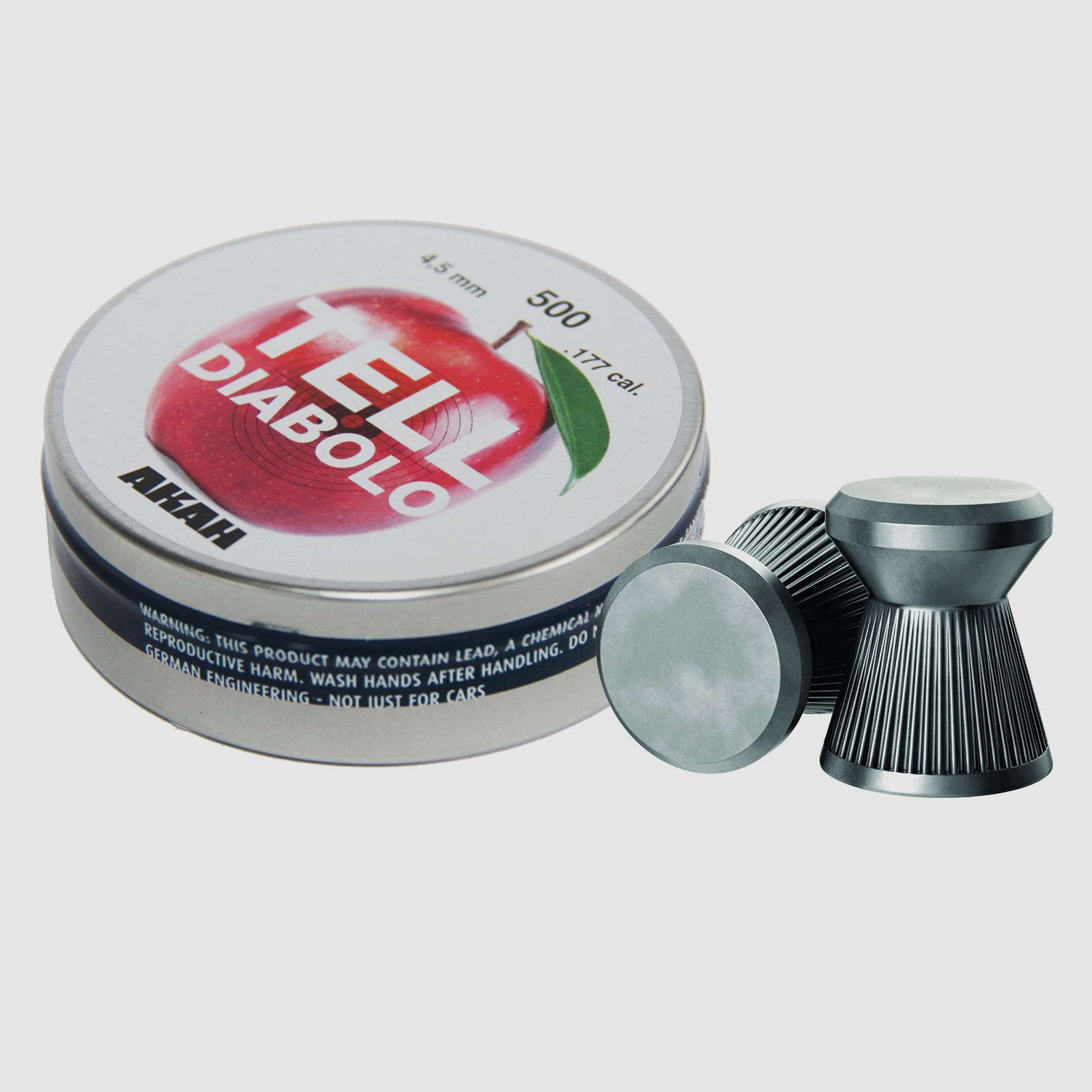 TELL Diabolo geriffelt 4,5mm