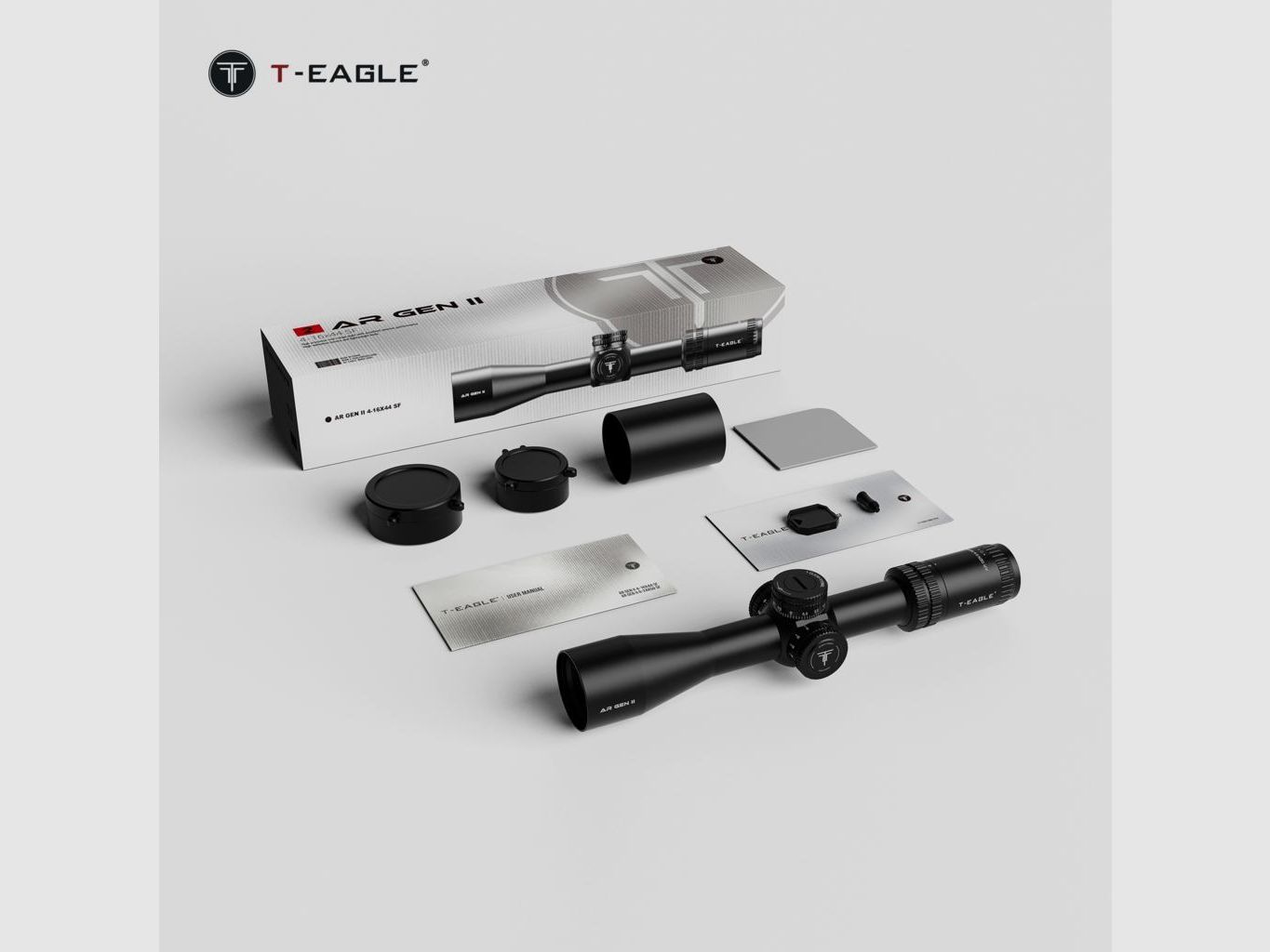Lunette de visée T-Eagle AR GEN II 4-16X44 SF + montage, image 2 sur 10