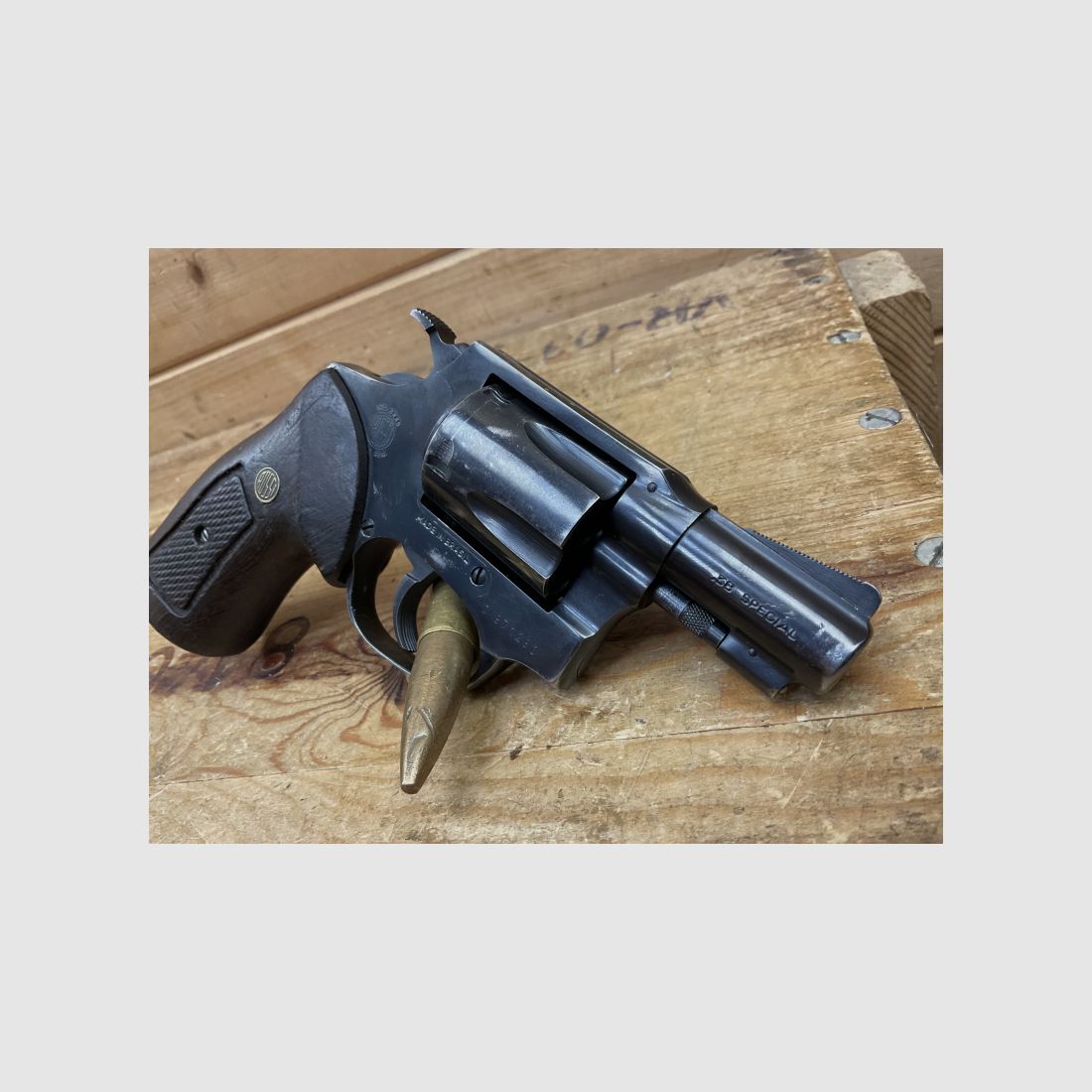 Revolver Stupsnase Amadeo Rossi S.A. Mod.M27, Kal..38Spezial 2Zoll, mit Holzgriff!!!